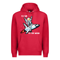 Cardinal dogecoin hodl to the moon Premium Hoodie - artisFamous
