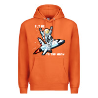 Carrot dogecoin hodl to the moon Premium Hoodie - artisFamous