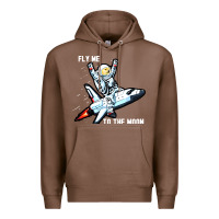 Chestnut dogecoin hodl to the moon Premium Hoodie - artisFamous
