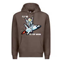 Coffee dogecoin hodl to the moon Premium Hoodie - artisFamous