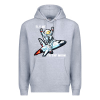 Heather Grey dogecoin hodl to the moon Premium Hoodie - artisFamous