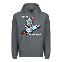 Rock dogecoin hodl to the moon Premium Hoodie - artisFamous