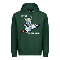 Sports Green dogecoin hodl to the moon Premium Hoodie - artisFamous