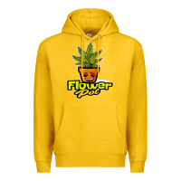 Lemon flower pot funny weed Premium Hoodie - artisFamous