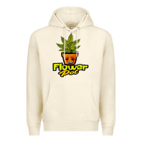 Sandshell flower pot funny weed Premium Hoodie - artisFamous