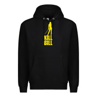 Black kill bill uma Premium Hoodie - artisFamous