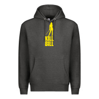 Charcoal Heather kill bill uma Premium Hoodie - artisFamous