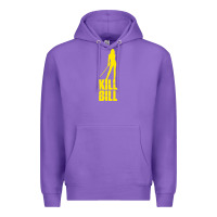 Purple kill bill uma Premium Hoodie - artisFamous
