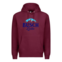 Burgundy Vintage Busch Light Busch Latte Premium Hoodie - artisFamous