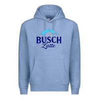 Colony Blue Vintage Busch Light Busch Latte Premium Hoodie - artisFamous