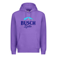 Purple Vintage Busch Light Busch Latte Premium Hoodie - artisFamous