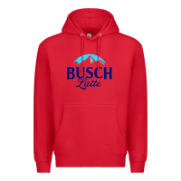 Red Vintage Busch Light Busch Latte Premium Hoodie - artisFamous