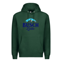 Sports Green Vintage Busch Light Busch Latte Premium Hoodie - artisFamous