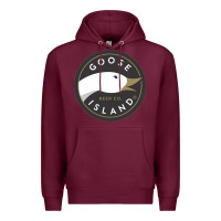 Burgundy Goose Island  Beer Premium Hoodie - artisFamous