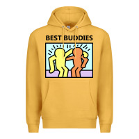 Mustard best buddies Premium Hoodie - artisFamous