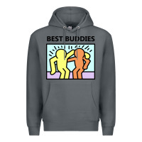 Rock best buddies Premium Hoodie - artisFamous