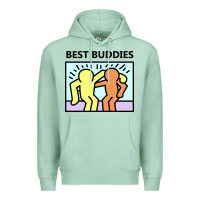 Seafoam best buddies Premium Hoodie - artisFamous