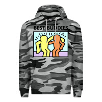 Slate Camo best buddies Premium Hoodie - artisFamous