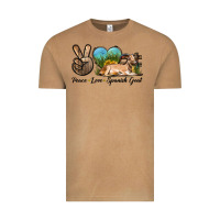 Vintage Camel Peace Love Spanish Goat Vintage Tee - LillyAllenDesigns
