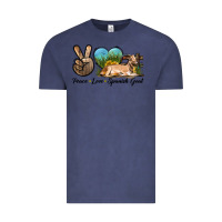 Vintage Denim Peace Love Spanish Goat Vintage Tee - LillyAllenDesigns