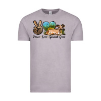 Vintage Zinc Peace Love Spanish Goat Vintage Tee - LillyAllenDesigns