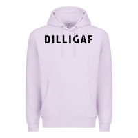 Lilac dilligaf do i look like  sarcastic humor Premium Hoodie - artisFamous