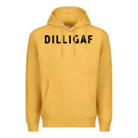 Mustard dilligaf do i look like  sarcastic humor Premium Hoodie - artisFamous