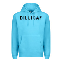 Ocean Blue dilligaf do i look like  sarcastic humor Premium Hoodie - artisFamous