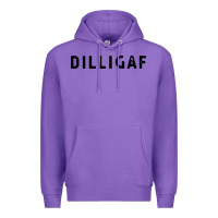 Purple dilligaf do i look like  sarcastic humor Premium Hoodie - artisFamous
