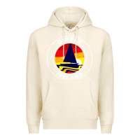 Tofu dingle ireland vintage sailboat 70s retro sunset Premium Hoodie - artisFamous