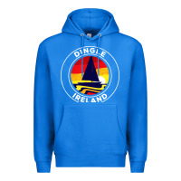 True Royal dingle ireland vintage sailboat 70s retro sunset Premium Hoodie - artisFamous