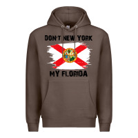 Coffee don't new york my florida t shirt flag Premium Hoodie - artisFamous