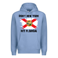 Colony Blue don't new york my florida t shirt flag Premium Hoodie - artisFamous