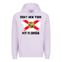 Lilac don't new york my florida t shirt flag Premium Hoodie - artisFamous