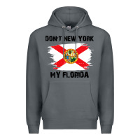 Rock don't new york my florida t shirt flag Premium Hoodie - artisFamous