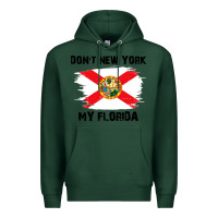 Sports Green don't new york my florida t shirt flag Premium Hoodie - artisFamous