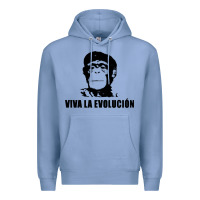 Colony Blue viva la evolucion Premium Hoodie - artisFamous