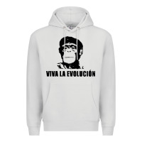 Dove Grey viva la evolucion Premium Hoodie - artisFamous