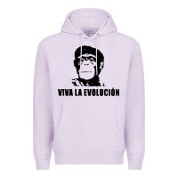 Lilac viva la evolucion Premium Hoodie - artisFamous