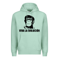 Seafoam viva la evolucion Premium Hoodie - artisFamous