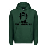 Sports Green viva la evolucion Premium Hoodie - artisFamous