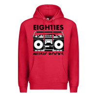 Cardinal eighties music rocks Premium Hoodie - artisFamous