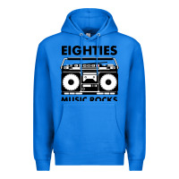 True Royal eighties music rocks Premium Hoodie - artisFamous