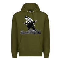 Army Green good rats t shirt Premium Hoodie - artisFamous
