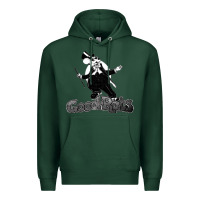 Sports Green good rats t shirt Premium Hoodie - artisFamous