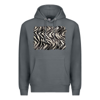 Rock zebra pattern background Premium Hoodie - BarkalooDesign