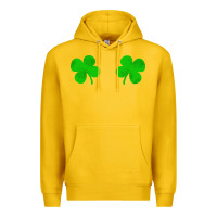 Lemon four leaf clover Premium Hoodie - artisFamous