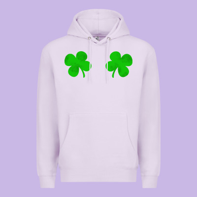 Four Leaf Clover Premium Hoodie Designed By Artisfamous