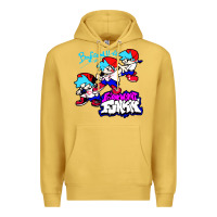 Antique Gold friday night funkin boyfriend Premium Hoodie - artisFamous