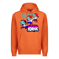 Carrot friday night funkin boyfriend Premium Hoodie - artisFamous
